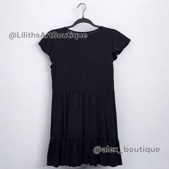 Forever 21 Flutter Tiered Mini Dress(C010)-Size S for Women - Picture 6 of 11